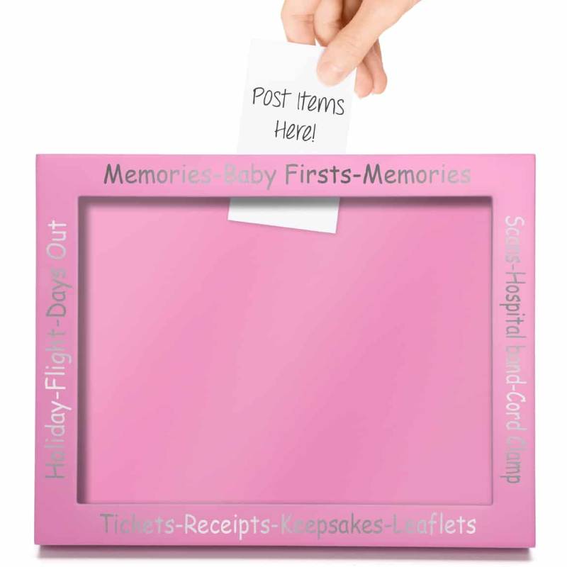 Baby Memory Frame Pink