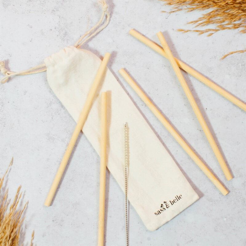 Reusable Bamboo Straws