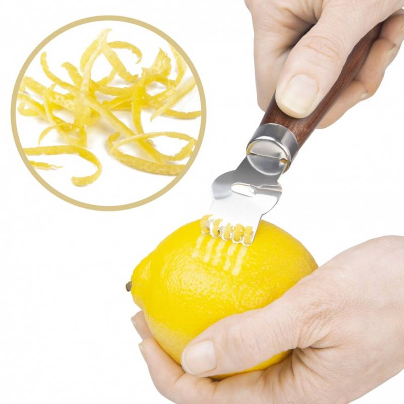 Bartender's Bar Knife & Zester Set