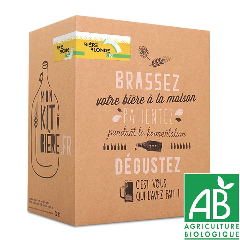 Kit de Brassage Artisanal Bire Blonde Bio