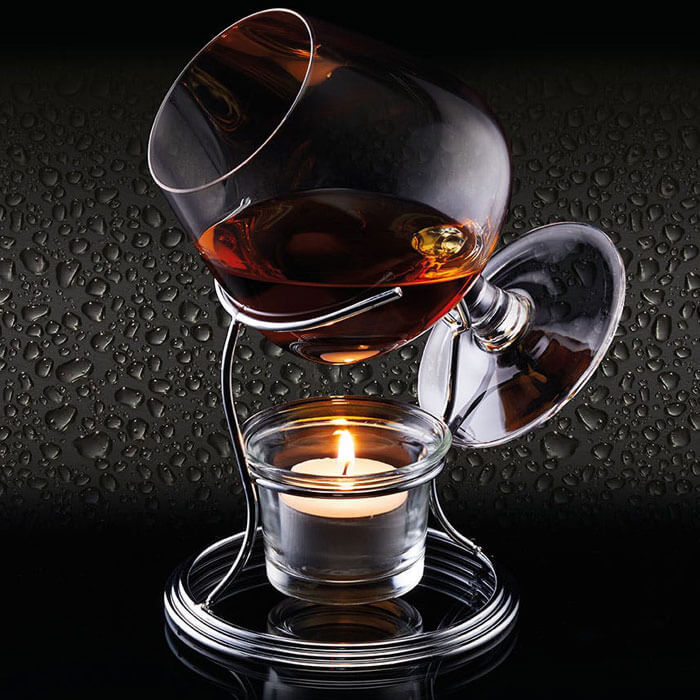 Brandy and Cognac Warmer Set