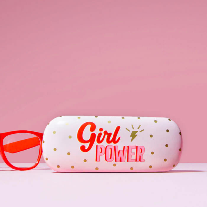 Girl Power Glasses Case