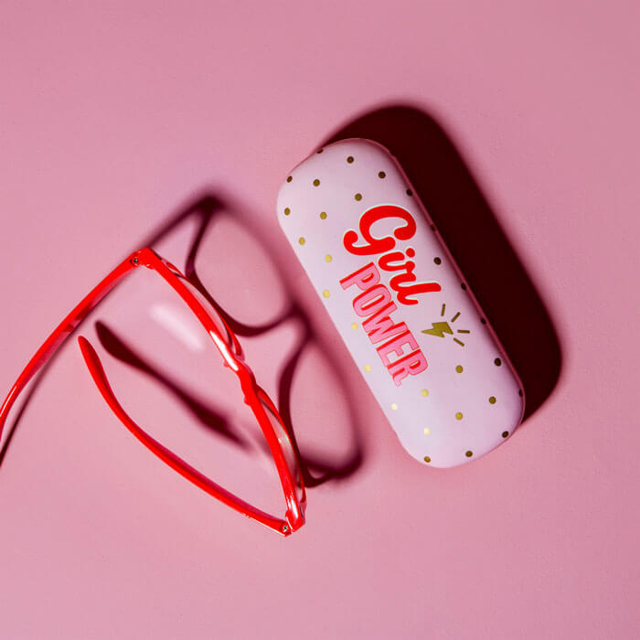 Girl Power Glasses Case