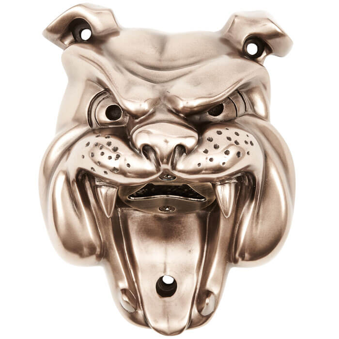 Bulldog Wall Mounted Bottle Opener