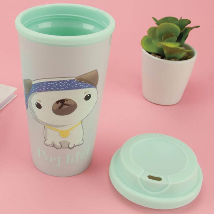 Pug Life Travel Mug
