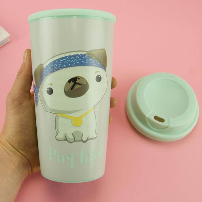 Pug Life Travel Mug