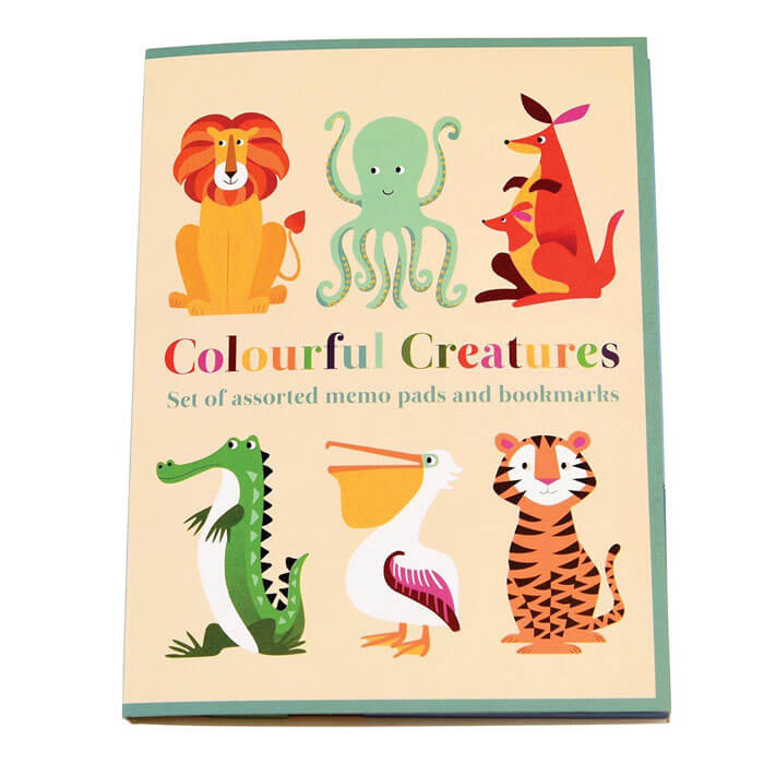 Colourful Creatures Memo Pads