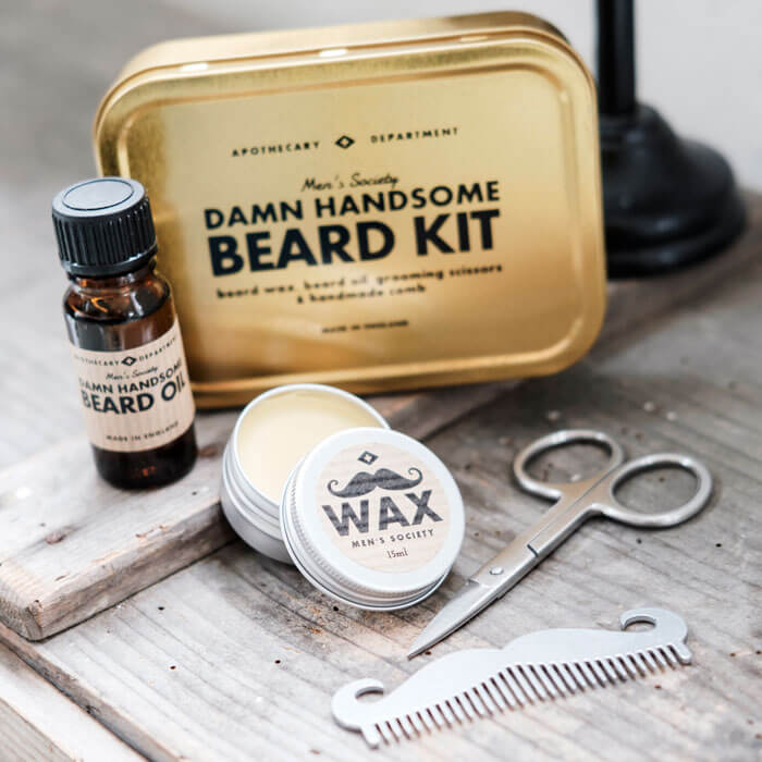 Damn Handsome Beard Grooming Kit