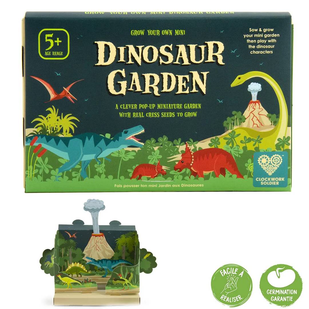 Grow Your Own Mini Dinosaur Garden