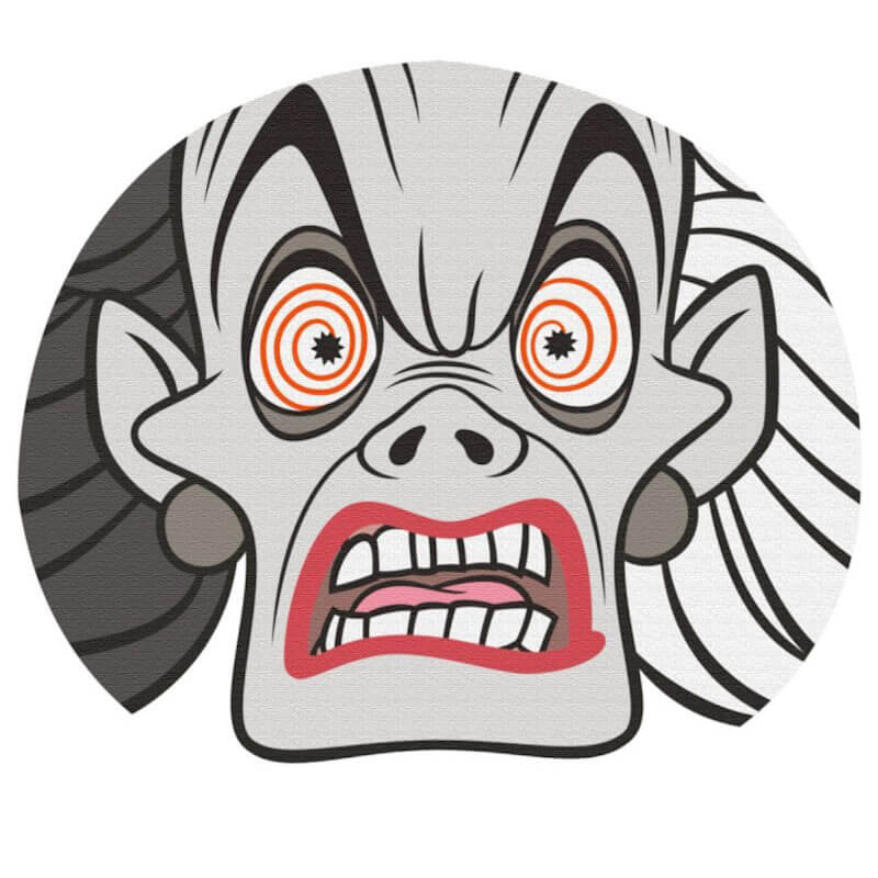 Disney Cruella Sheet Face Mask