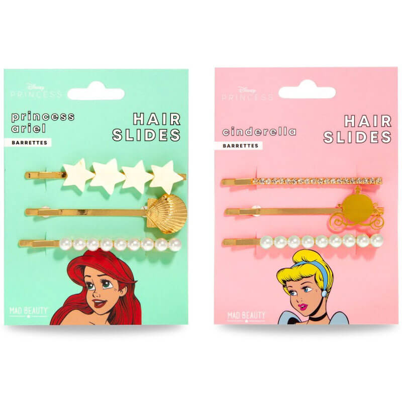 Barrettes  Cheveux Princesses Disney