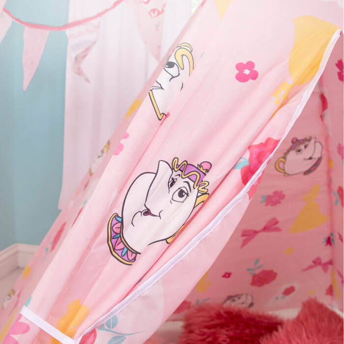 Tenda Canadese Bambina Disney La Bella e la Bestia