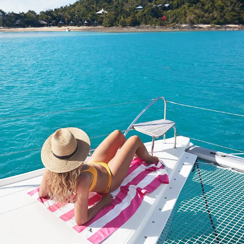 Cabana Beach Towel Pink