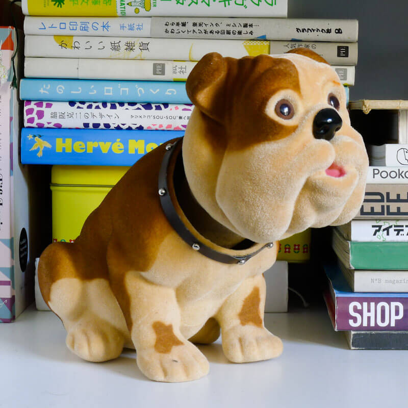 Edo Bobblehead Bulldog