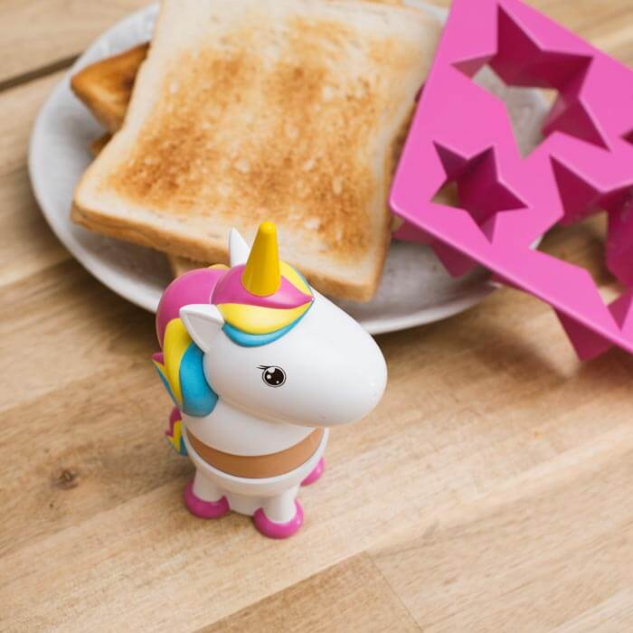 Portauovo e Formina per Toast Unicorno