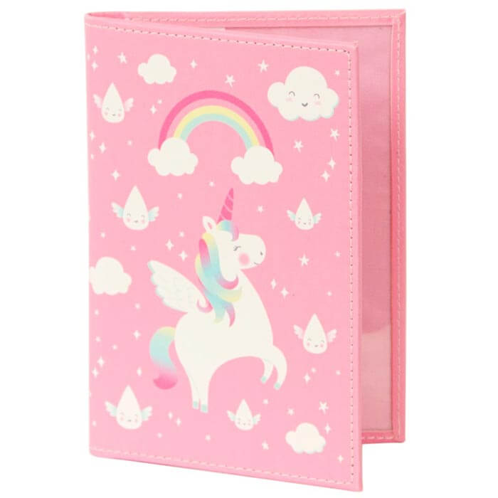 Rainbow Unicorn Passport Holder