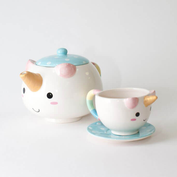 Unicorn Teapot Set