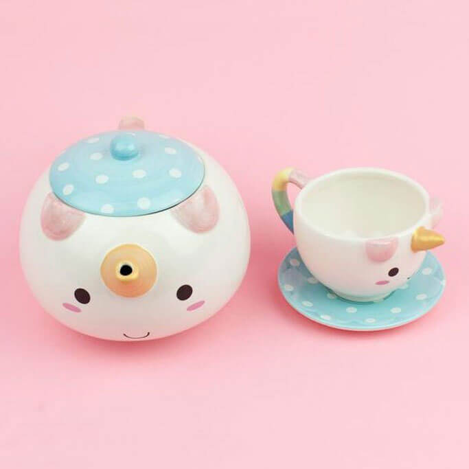 Unicorn Teapot Set