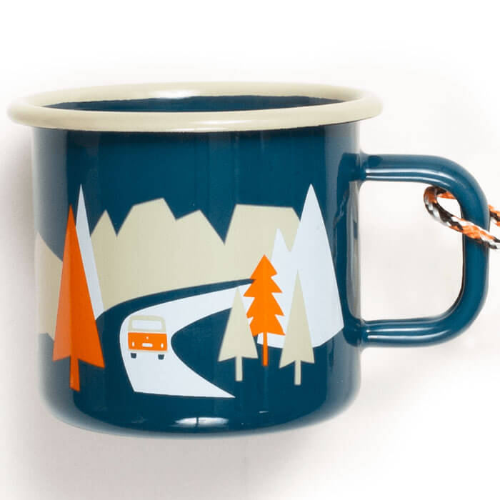 A life full of Adventures Enamel Mug