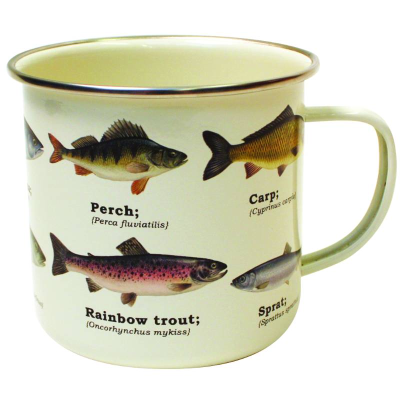 Ecologie Fish Enamel Mug
