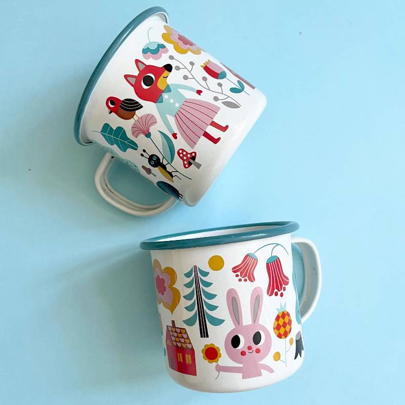Enamel Mug Forest