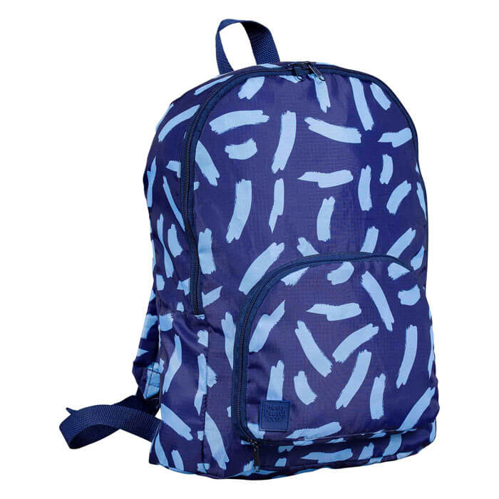 Foldaway Back Pack Midnight Blue