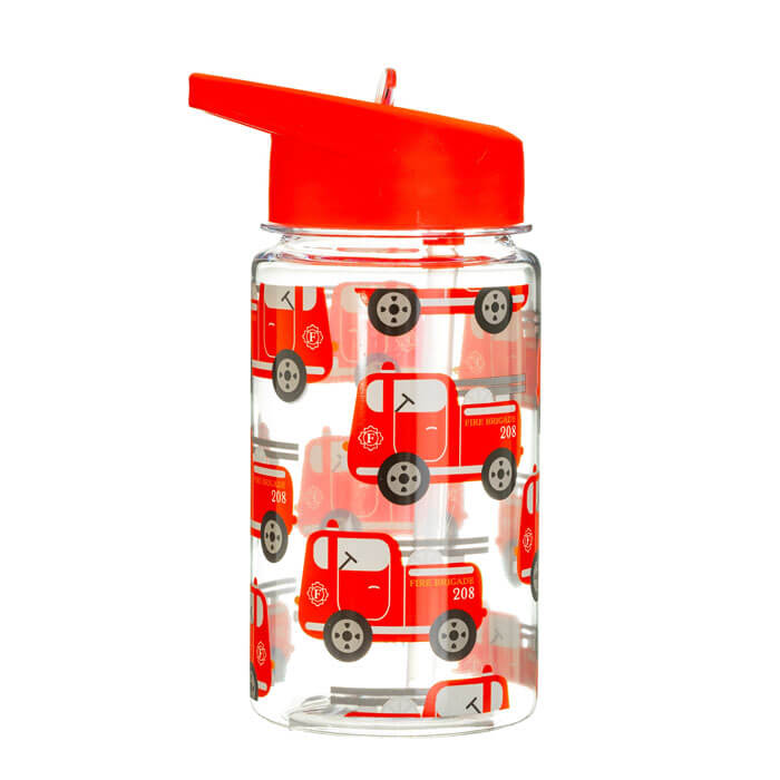 Drink Up Fire Engine Water Bottle