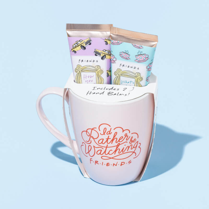 Coffret Cadeau Tasse et Crme pour les Mains Friends