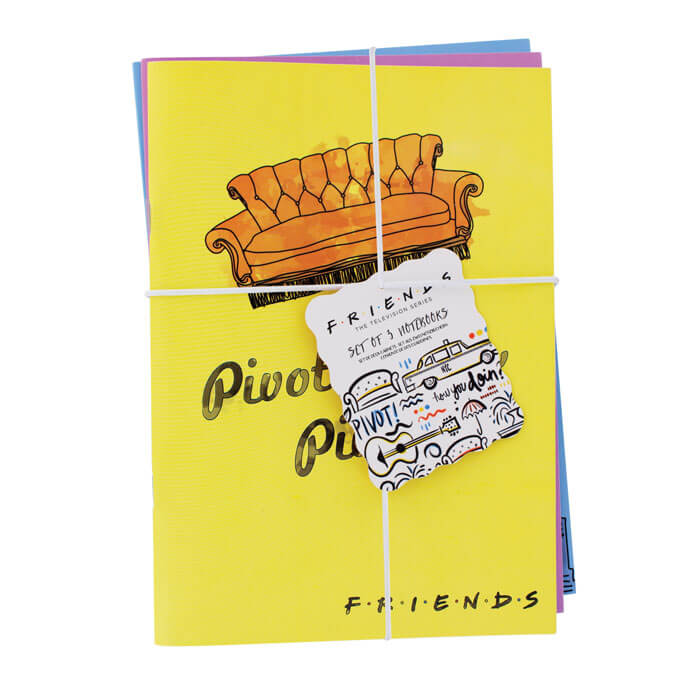 Friends Set of 3 Notebooks