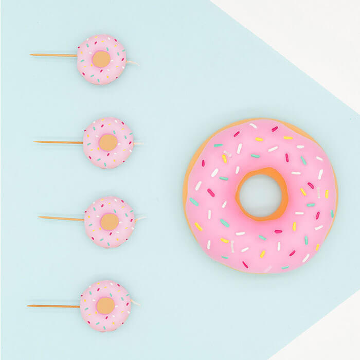 Donut Cake Candles