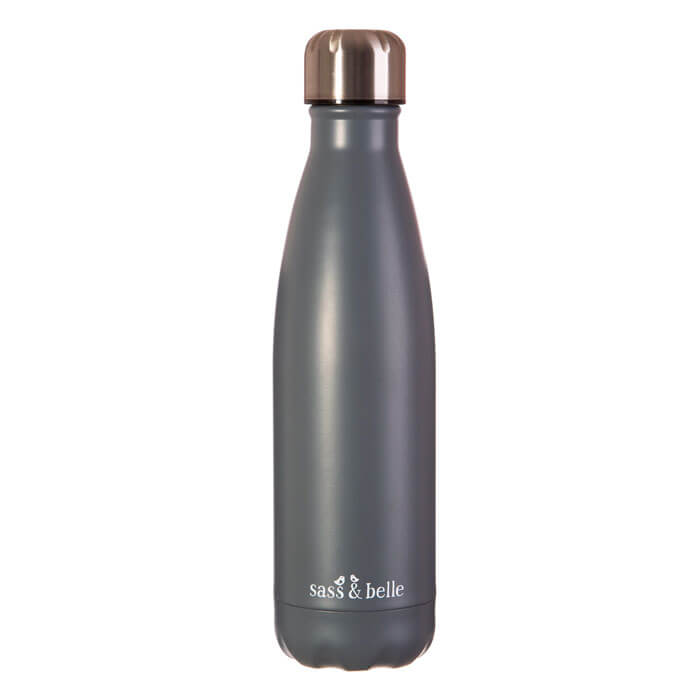 Grey Stainless Steel Bottle