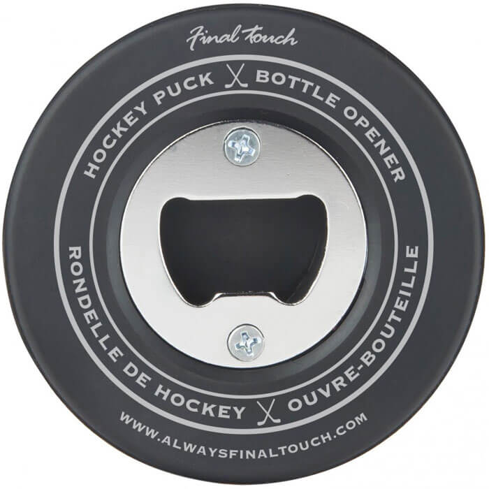 Hockey Puck Bottle Opener