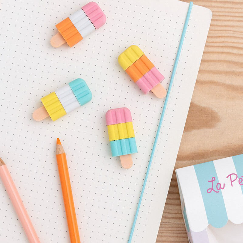 Ice Lolly Erasers