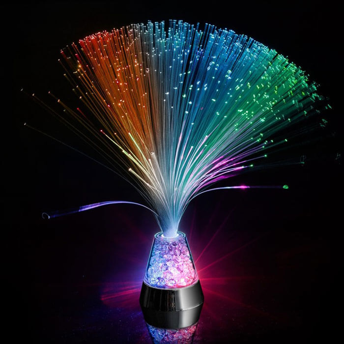 Lampe  Fibres tincelante