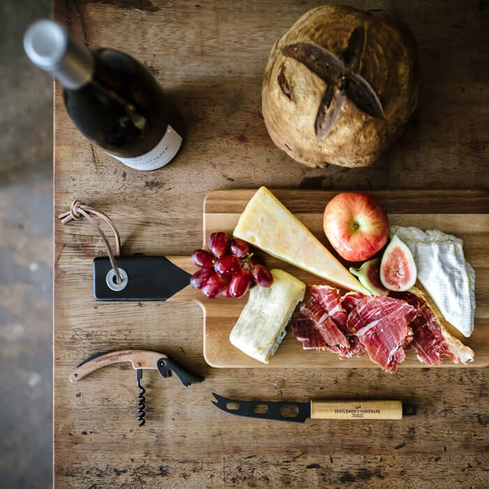 Cheese & Wine Serving Set with Knife