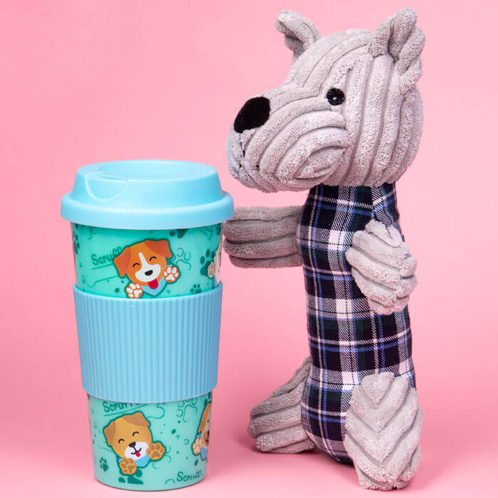 Scruffs & Co Travel Mug & Teddy Set