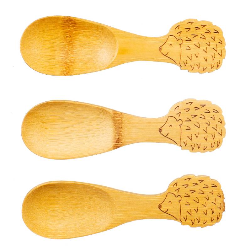 Piatto e Posata in Bamb Riccio