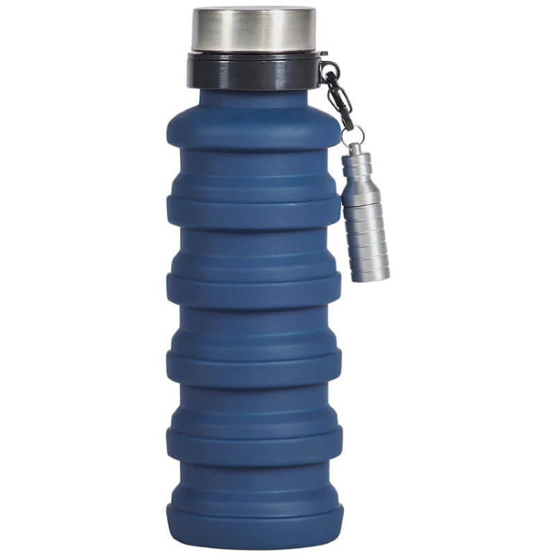 Collapsible Water Bottle and Flashlight