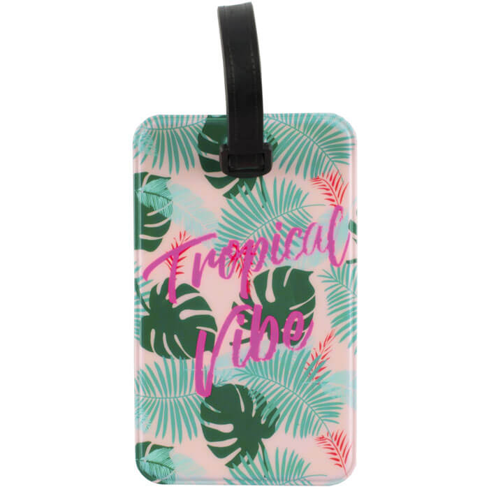 tiquette  Bagage Tropical Vibes