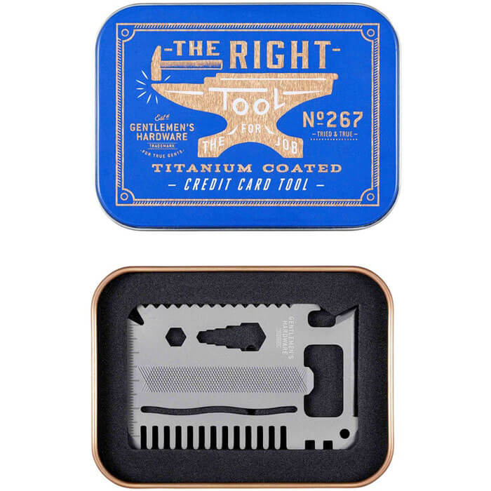 Credit Card Tool Titanium Finish