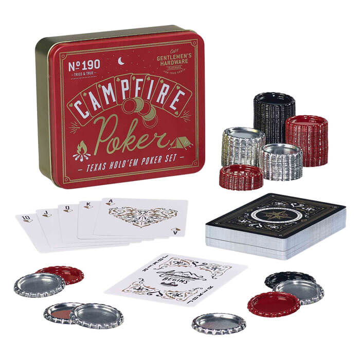 Lagerfeuer Poker-Set