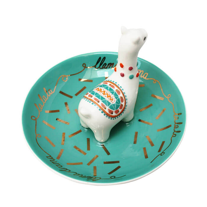 Llama Trinket Dish