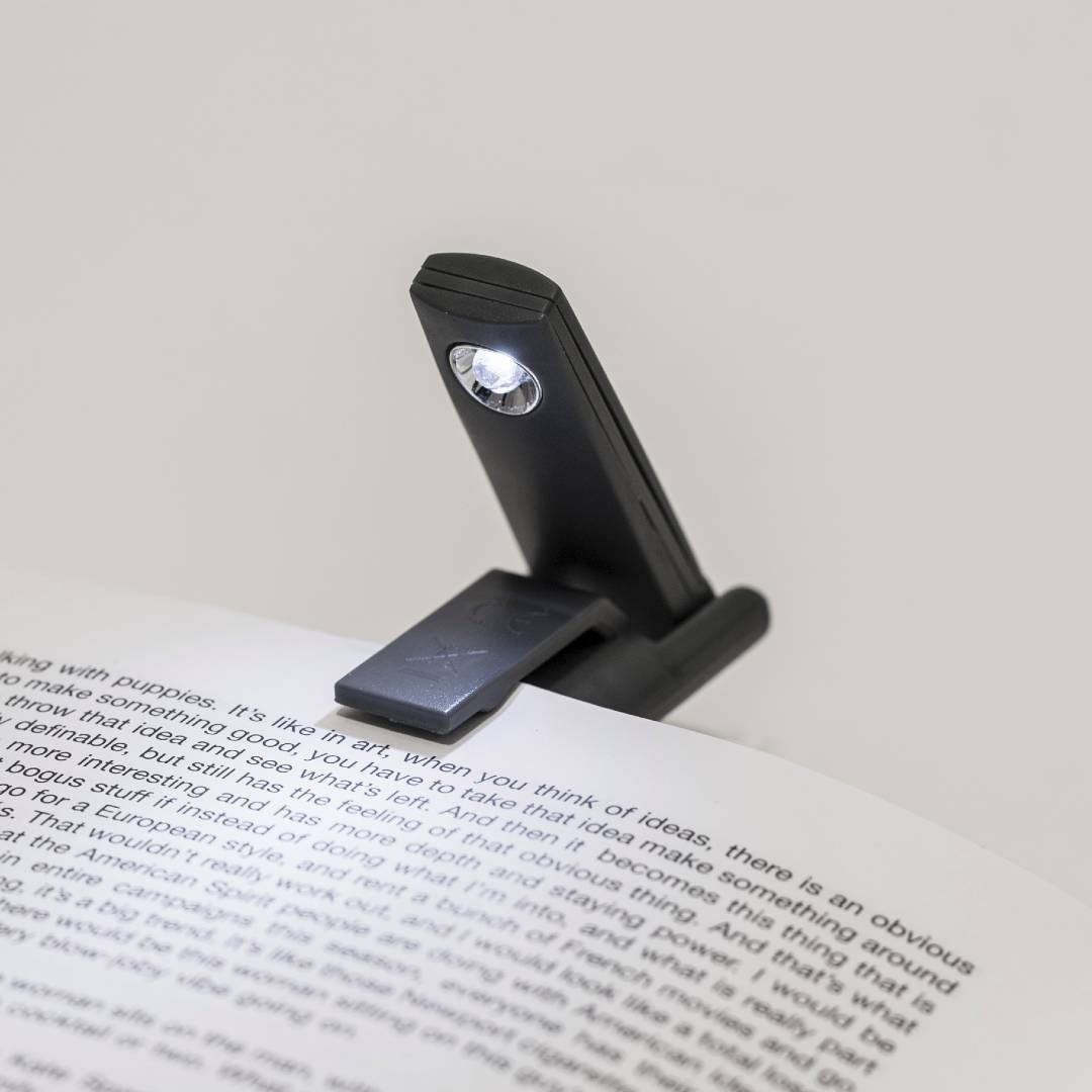 Mini Lampada da Lettura Pieghevole - Gadgets, Idee regalo originali