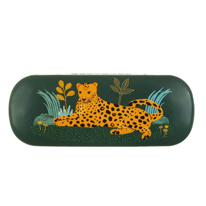 Leopard Safari Glasses Case