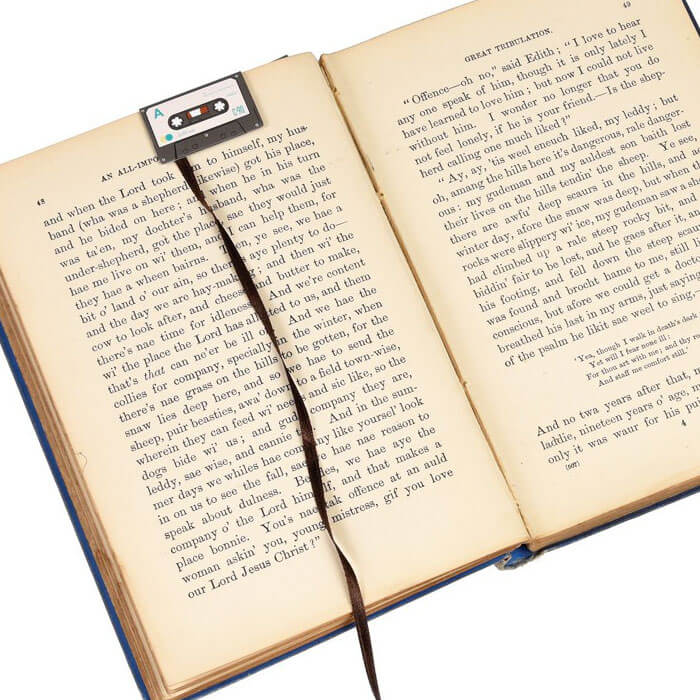Cassette Tape Bookmark Set