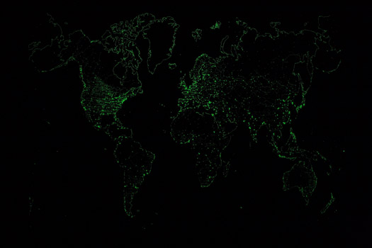 Glow in the Dark World Map Map Of The World Glow Map Of The World Glow Glow in the Dark World Map