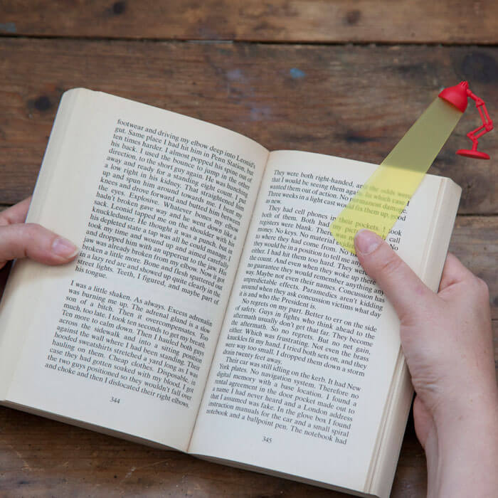 Reading Lamp Bookmark