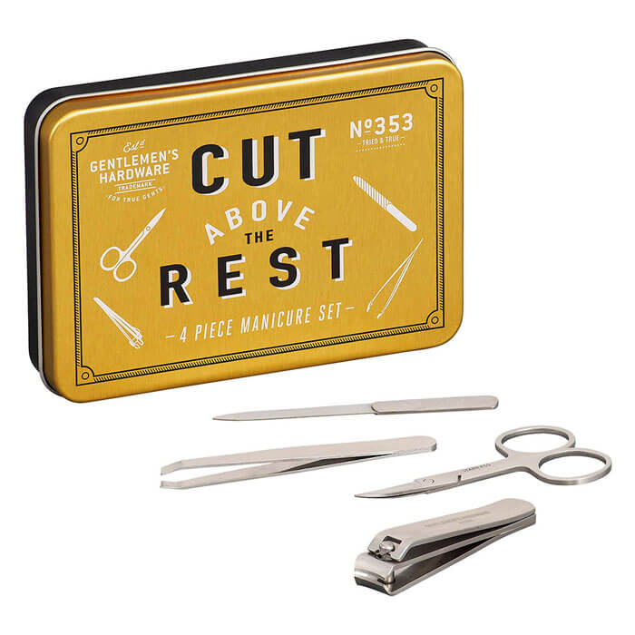 Manicure Set In Tin