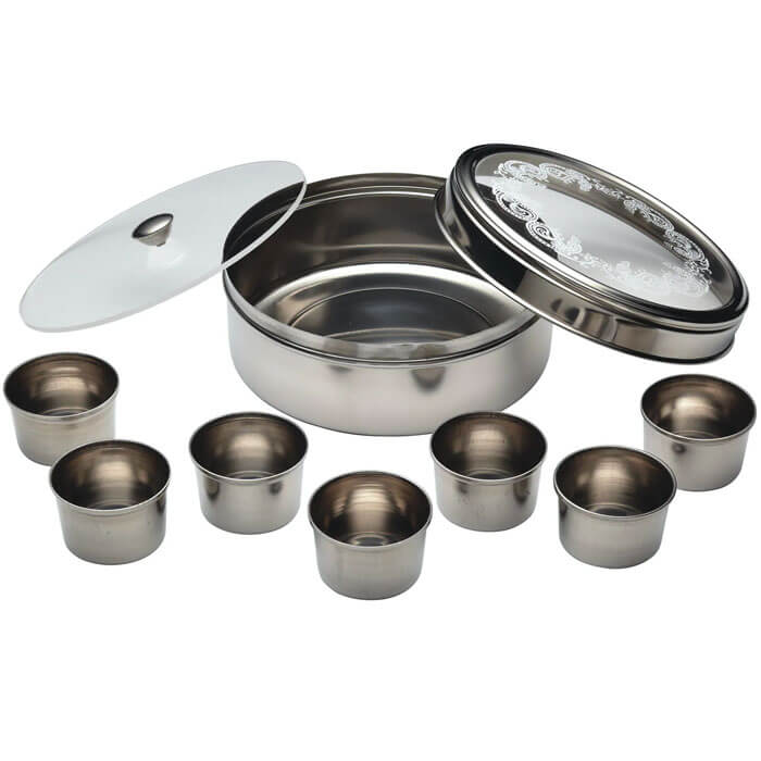 Masala Dabba Gewrzaufbewahrungs-Set