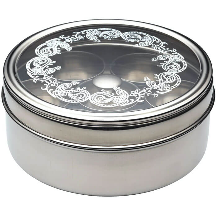 Indian Stainless Steel Masala Dabba